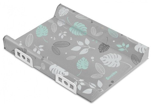 Przewijak usztywniany Safety System Floral szary