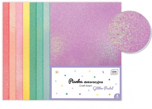 Pianka dekoracyjna Brokat pastel NC-015 YNJ