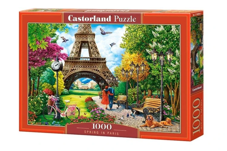 Puzzle 1000 Spring in Paris CASTOR, Castorland