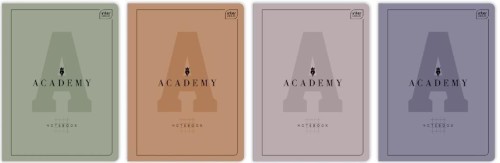 Zeszyt A5/60K kratka Academy (10szt), INTERDRUK