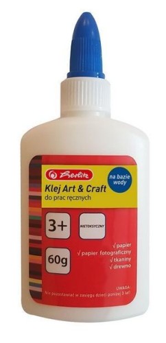 Klej w płynie Art&Craft 60g (12szt) HERLITZ