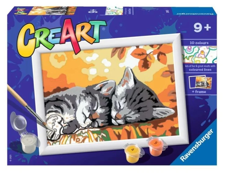 CreArt dla dzieci: Jesienne kotki, Ravensburger