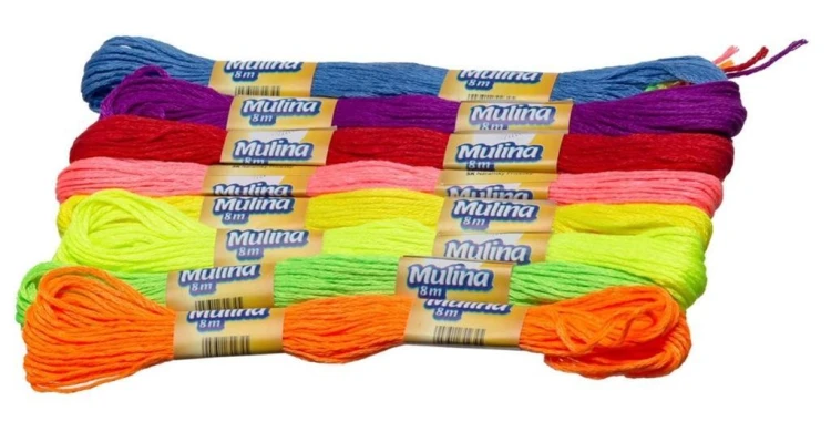 Mulina neonowa 8m 8szt, Brewis