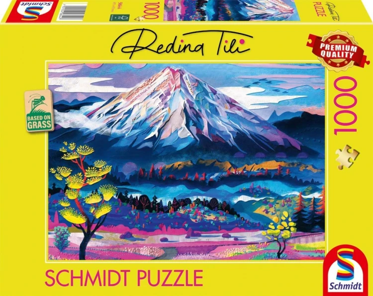 Puzzle 1000 Redina Tili Spokój gór, Schmidt