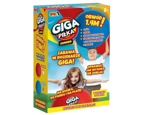 Giga piłka Junior czerwona, EPEE