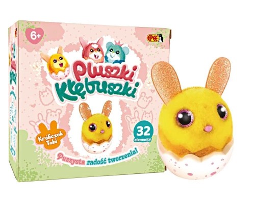Pluszki-Kłębuszki 32el Króliczek Tobi, EPEE