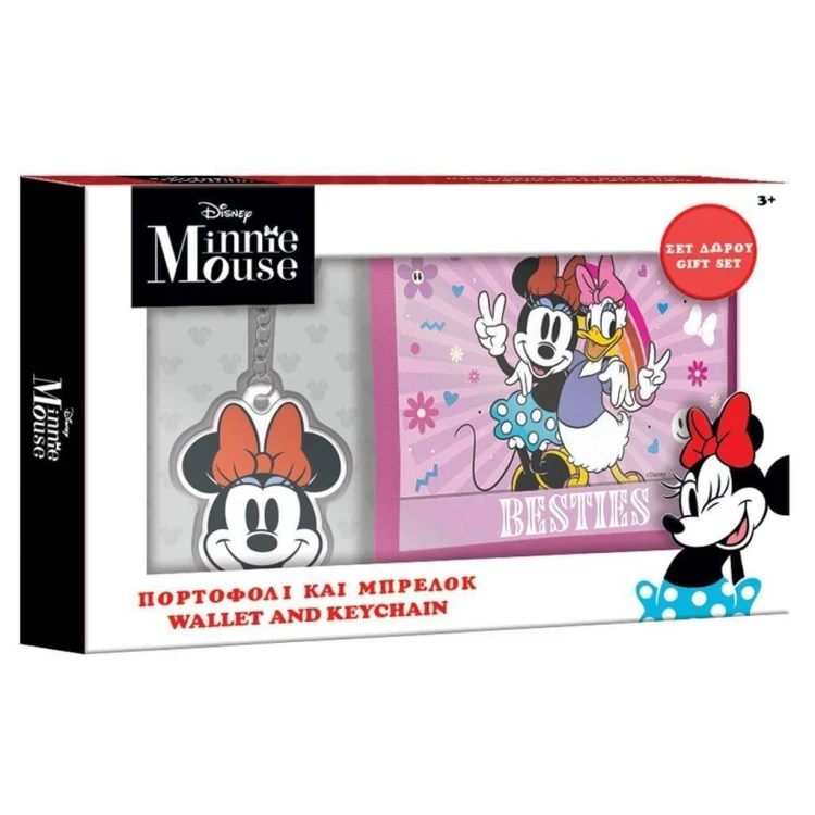 Portfel z breloczkiem Minnie