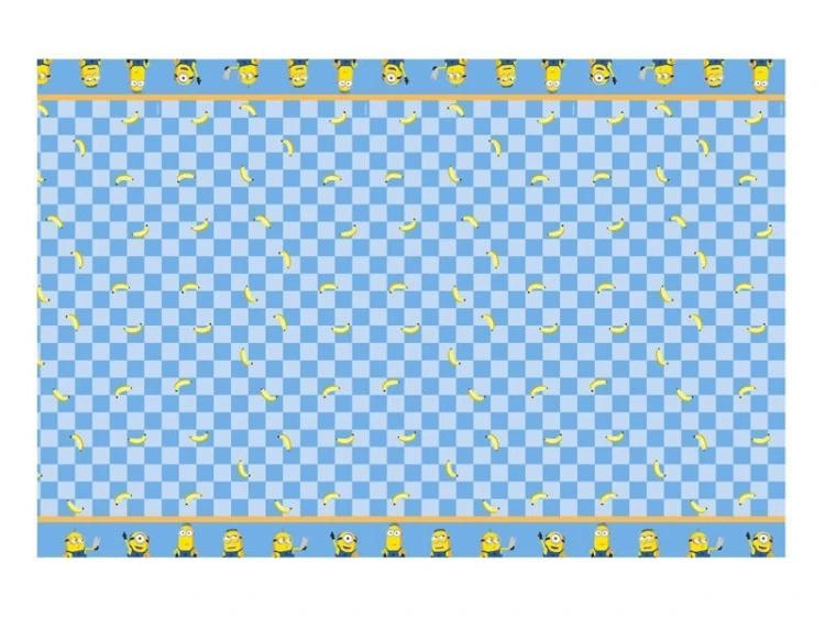 Obrus papierowy Minionki 180x120cm