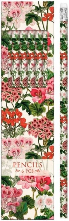 Ołówki ozdobne STPEN51 pelargonia 6szt, Skona Ting