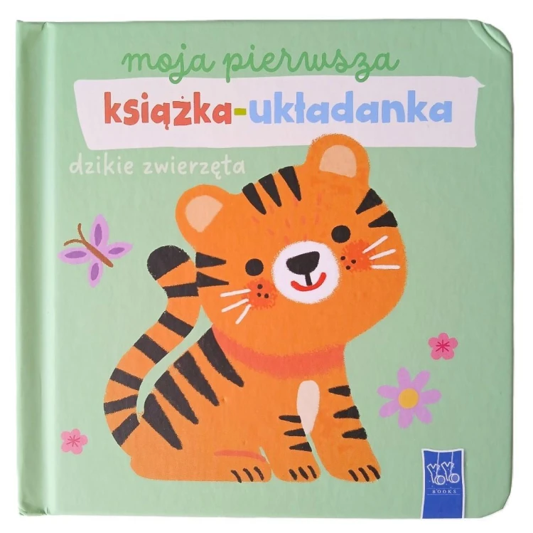Moja pierwsza książka-układanka. Dzikie zwierzęta