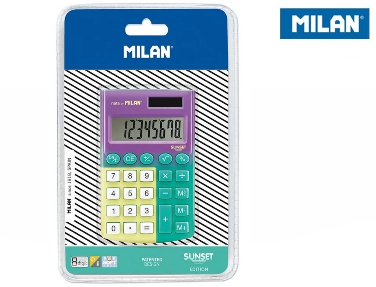 Kalkulator Pocet 8 pozycyjny MILAN, MILAN