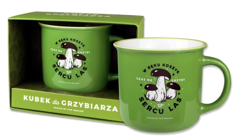 Kubek Hobby-Czas na grzyby, Pan Dragon