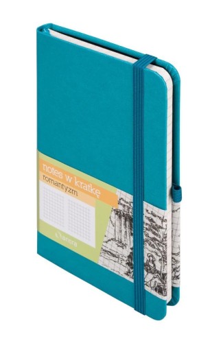 Notes A6 kratka Romantyzm turkusowy, Antra