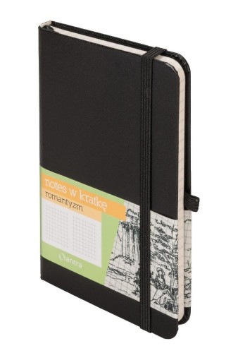 Notes A6 kratka Romantyzm czarny, Antra