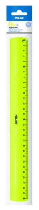 Linijka 30 cm żółta MILAN, MILAN