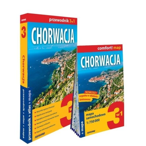 Comfort! map Chorwacja 3w1, praca zbiorowa