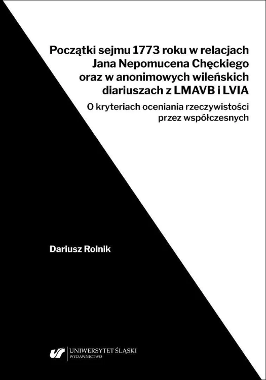 Początki sejmu 1773 roku w relacjach Jana Nepomuce