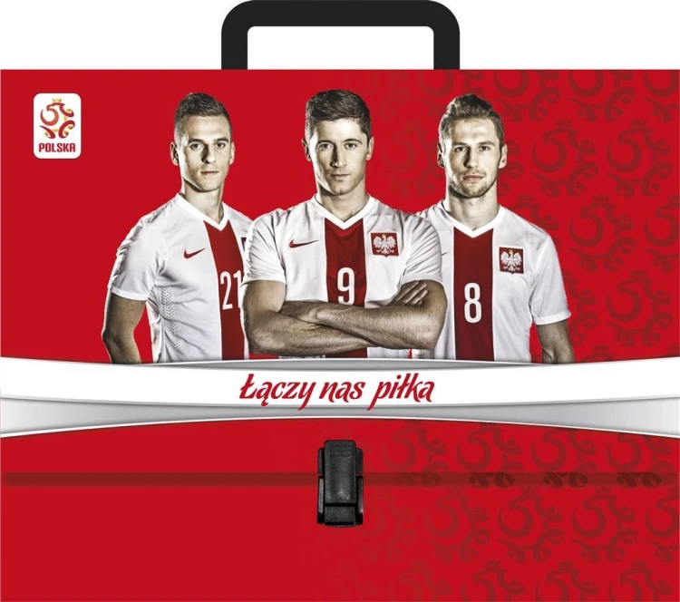 Teczka z rączką A4 twarda PZPN ASTRA