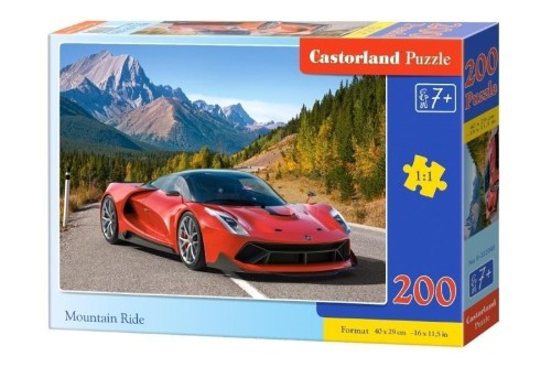 Puzzle 200 Mountain Ride CASTOR, Castorland