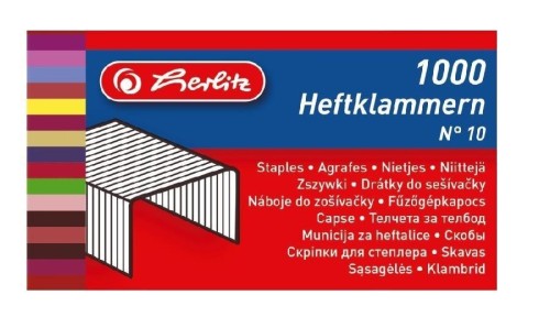 Zszywki NR 10, HERLITZ