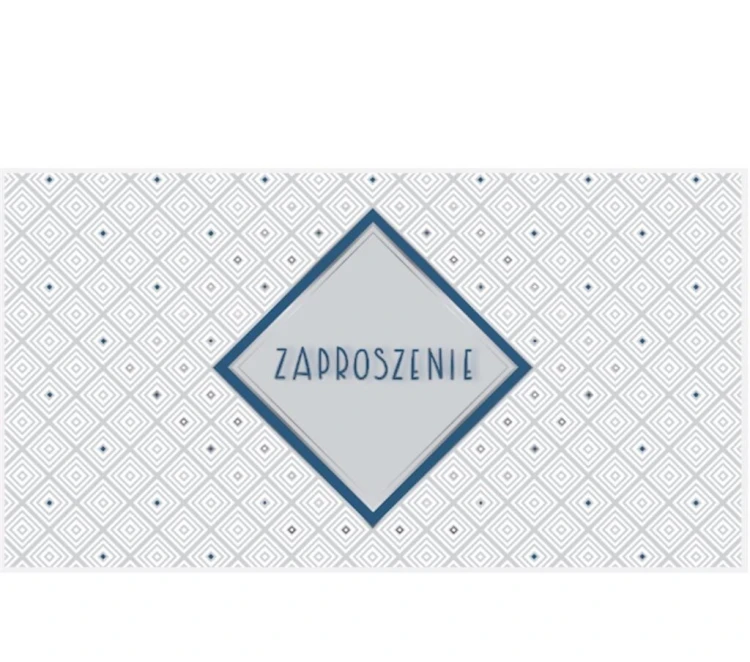 Zaproszenia Style nr 04 (opakowanie 10 szt)