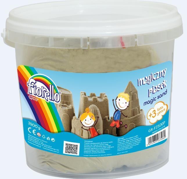 Piasek magiczny 2,5kg wiaderko FIORELLO, Fiorello