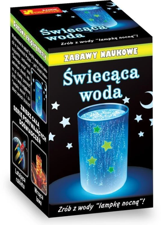 Zabawy naukowe. Świecąca woda, Ranok-Creative