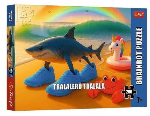 Puzzle 200 BrainRots Tralalero Tralala, Trefl