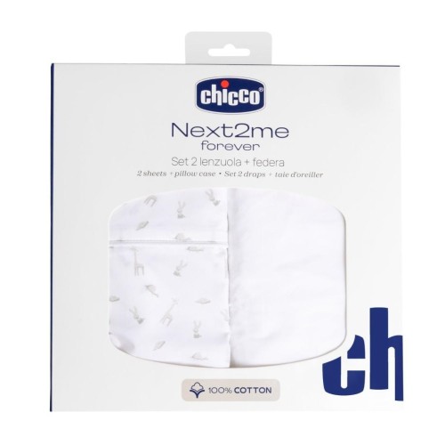 Prześcieradło Next2Me Forever G/D+P cloud, Chicco