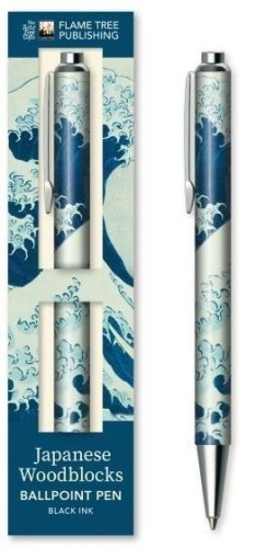 Długopis w pudełku Wielka fala w Kanagawie Hokusai