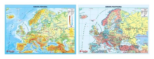 Podkład dwustronny z mapą świata, Panta Plast