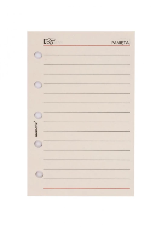Wkład do organizera MEM/M Pamiętaj ANTRA, Antra