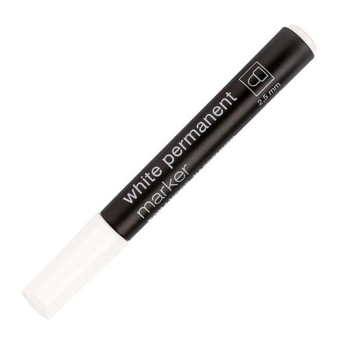 Marker permanentny biały 2,5mm, Koh-I-Noor