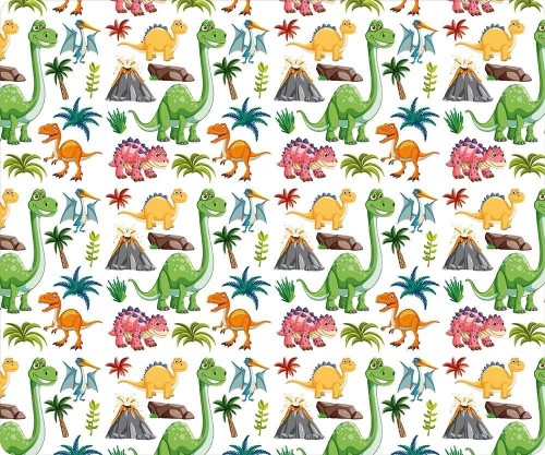 Podkładka ochronna do zajęć plastycznych Dinozaury