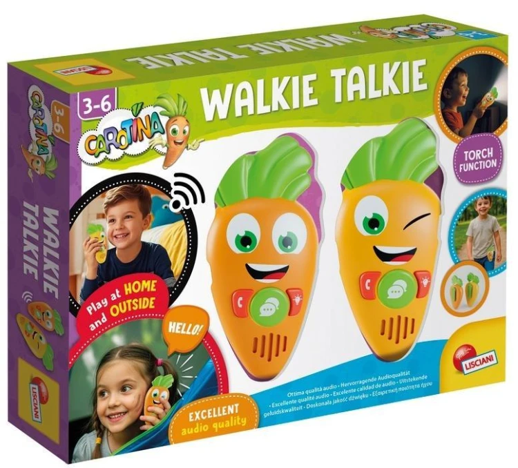 Carotina - Walkie talkie, Lisciani