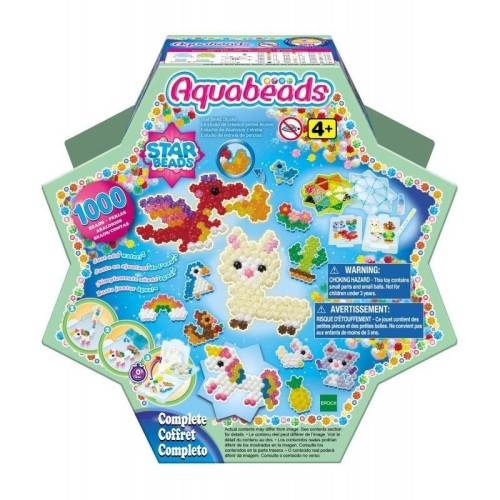 Aquabeads Koraliki Gwiazdki zestaw startowy, EPOCH