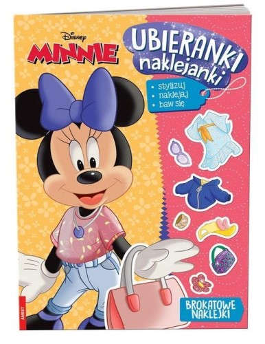Minnie. Ubieranki, Naklejanki, praca zbiorowa