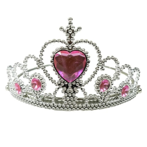 Tiara z kryształkami różowa, Arpex