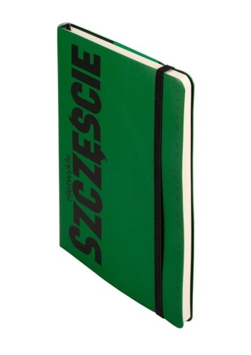 Notes A5 linia Szczęście zielony, Antra
