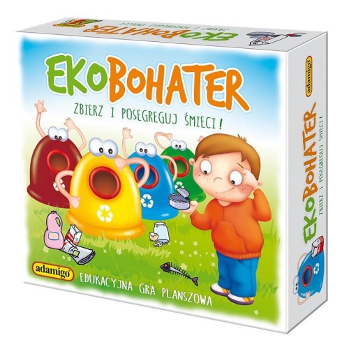 Ekobohater - Zbierz i posegreguj śmieci, Adamigo