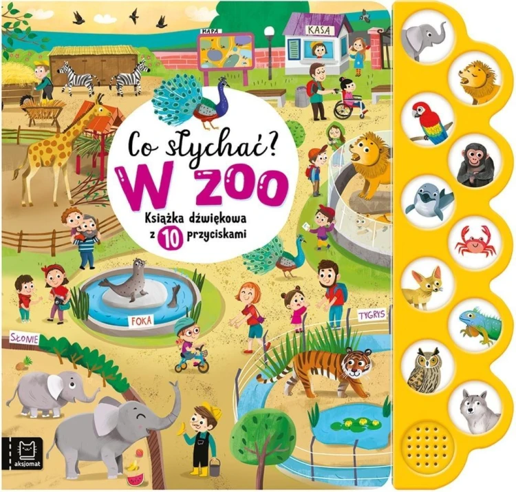 Co słychać? W zoo. 10 odgłosów, Agnieszka Bator