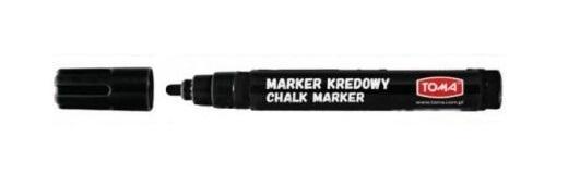 Marker kredowy 4,45 mm czarny TOMA, TOMA