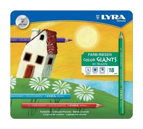 Kredki Color Gigant 18 kolorów LYRA, Lyra