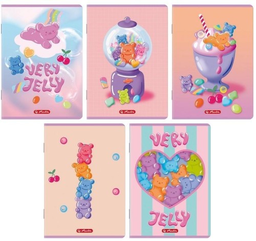 Zeszyt A5/32K linia Jelly (10szt) HERLITZ, HERLITZ