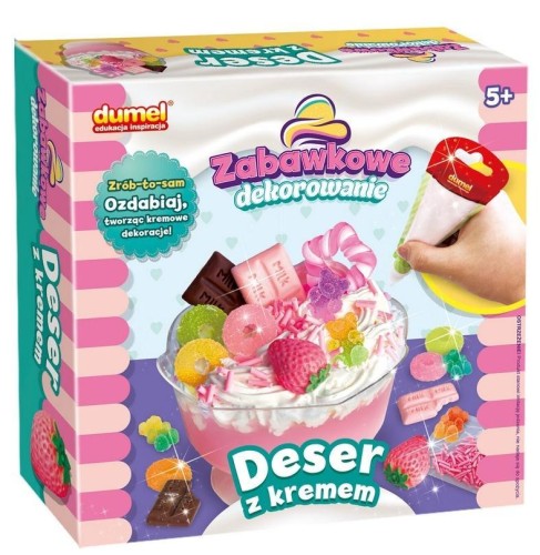 Zabawkowe dekorowanie Deser z kremem, Dumel