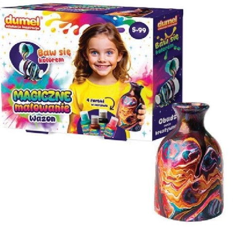 Magiczne malowanie Wazon, Dumel