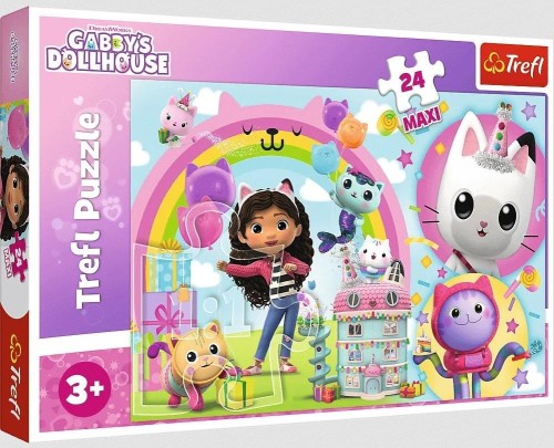 Puzzle 24 maxi Wesoła Gabi TREFL, Trefl