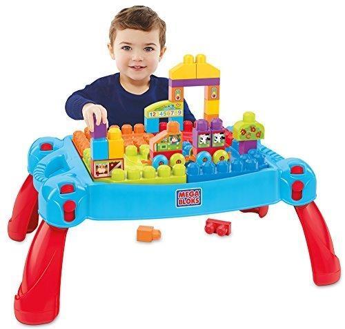 Mega Bloks Stolik do budowania z klockami, Mattel