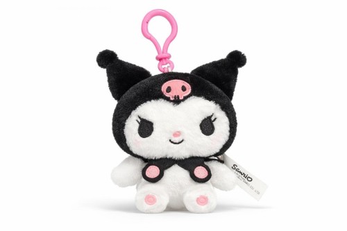 Hello Kitty Fluffy Kechain Kuromi Czarna 13cm