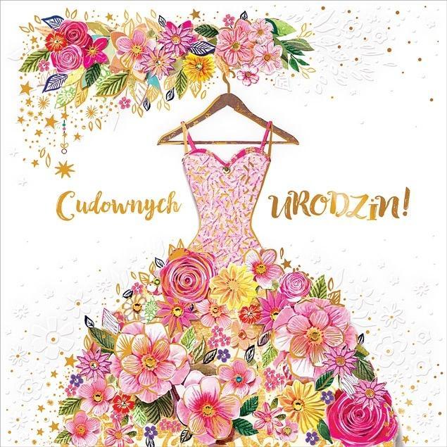 Kartka okolicznościowa Urodziny